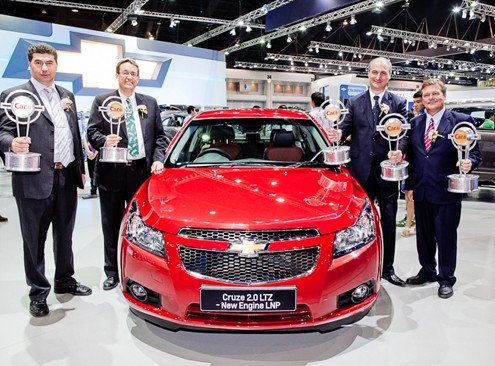 Chevrolet wins 5 awards for Car of the Year